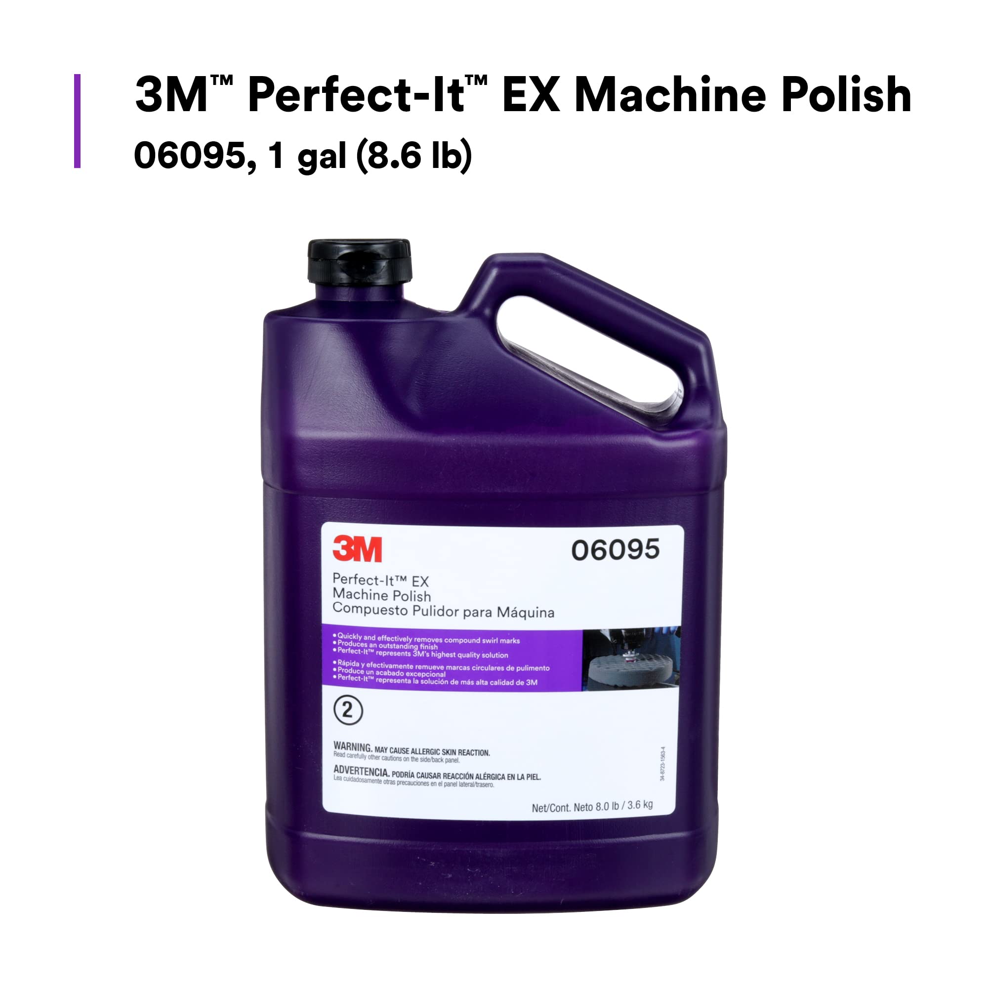 Amazon.com: 3M Perfect-It EX Machine Polish, 06095, High